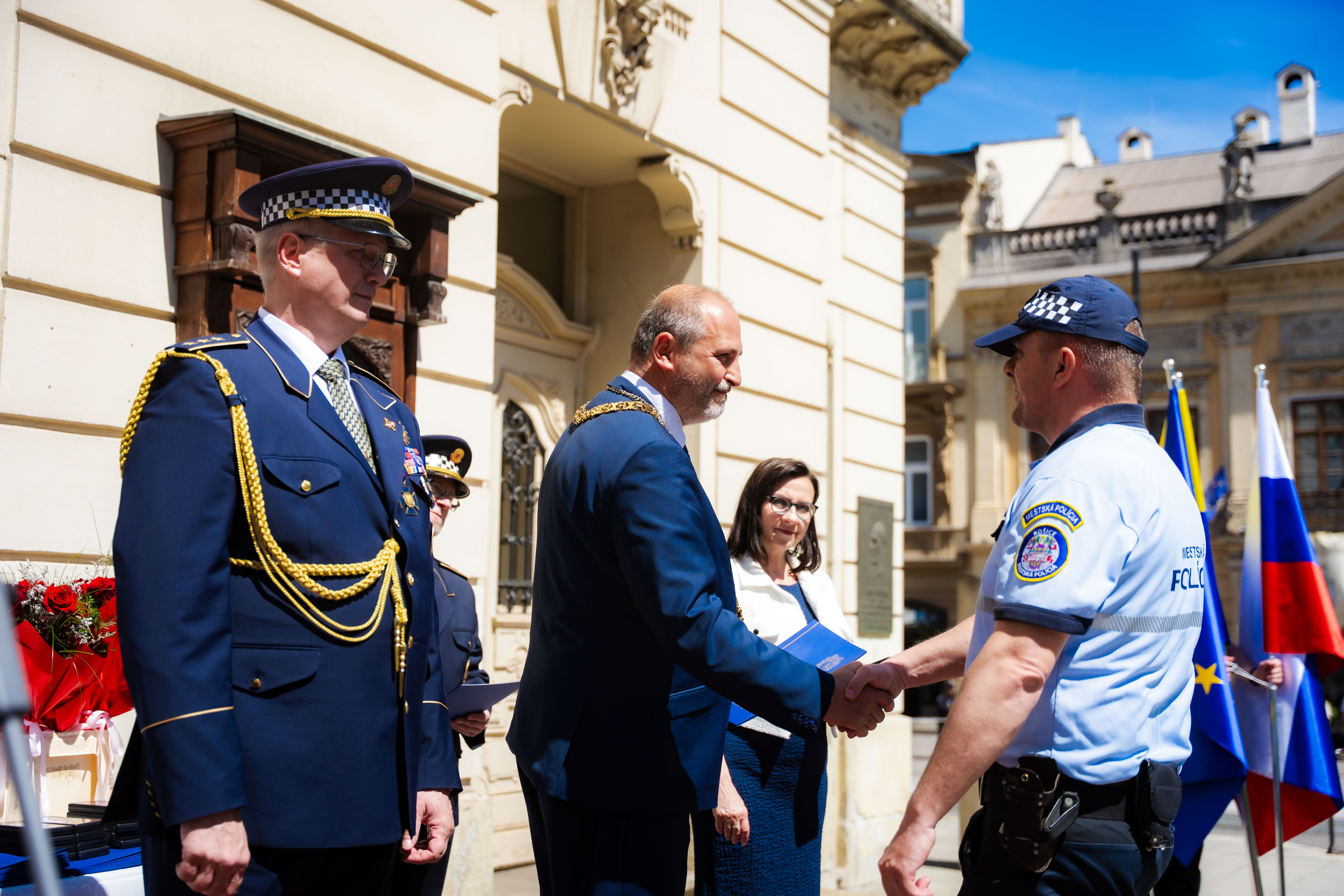 Slavnostne ocenovanie prislusnikov Mestskej policie mesta Kosice -1-23
